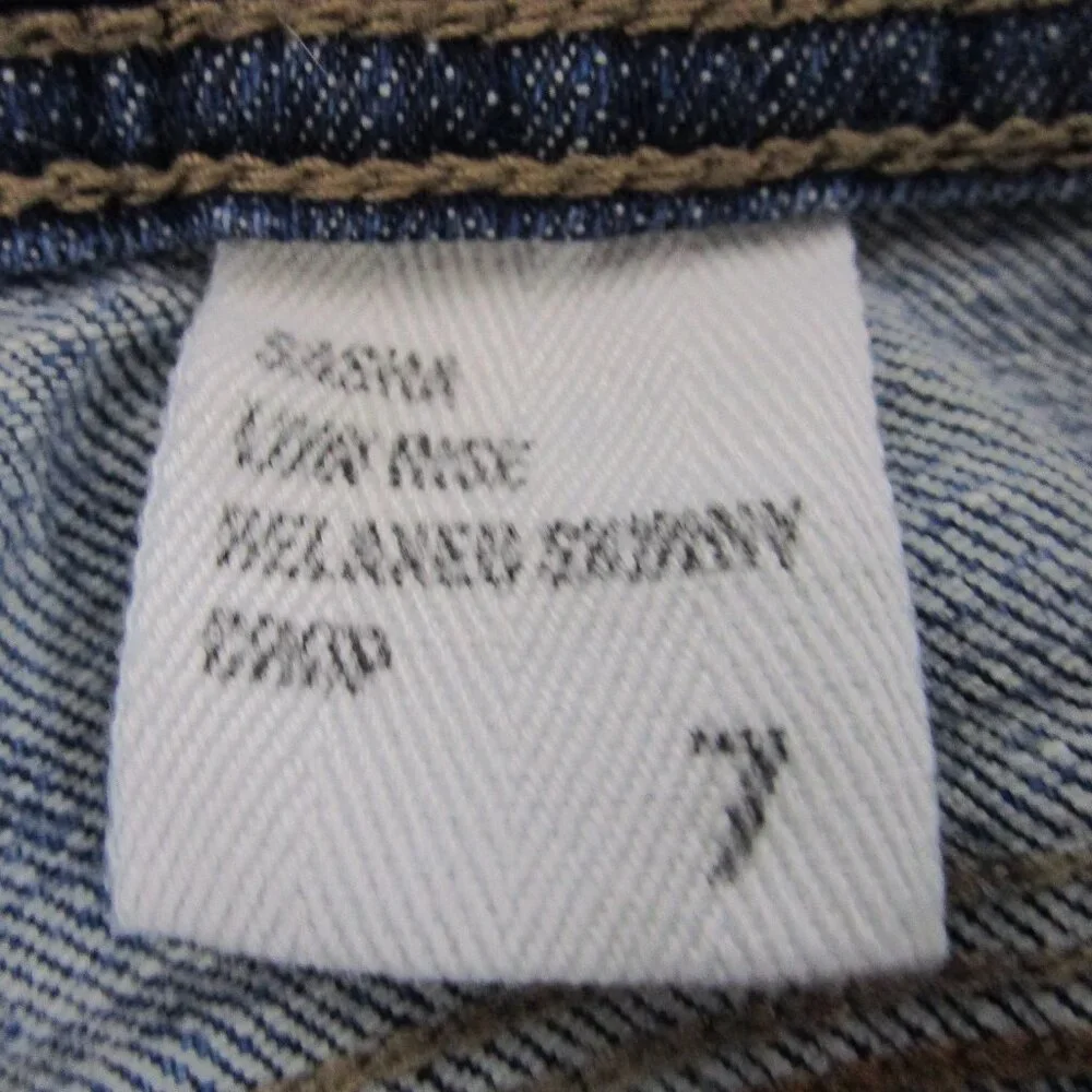 eunina Distressed Sasha Low Rise Relaxed Skinny Jeans - Picture 5 of 8